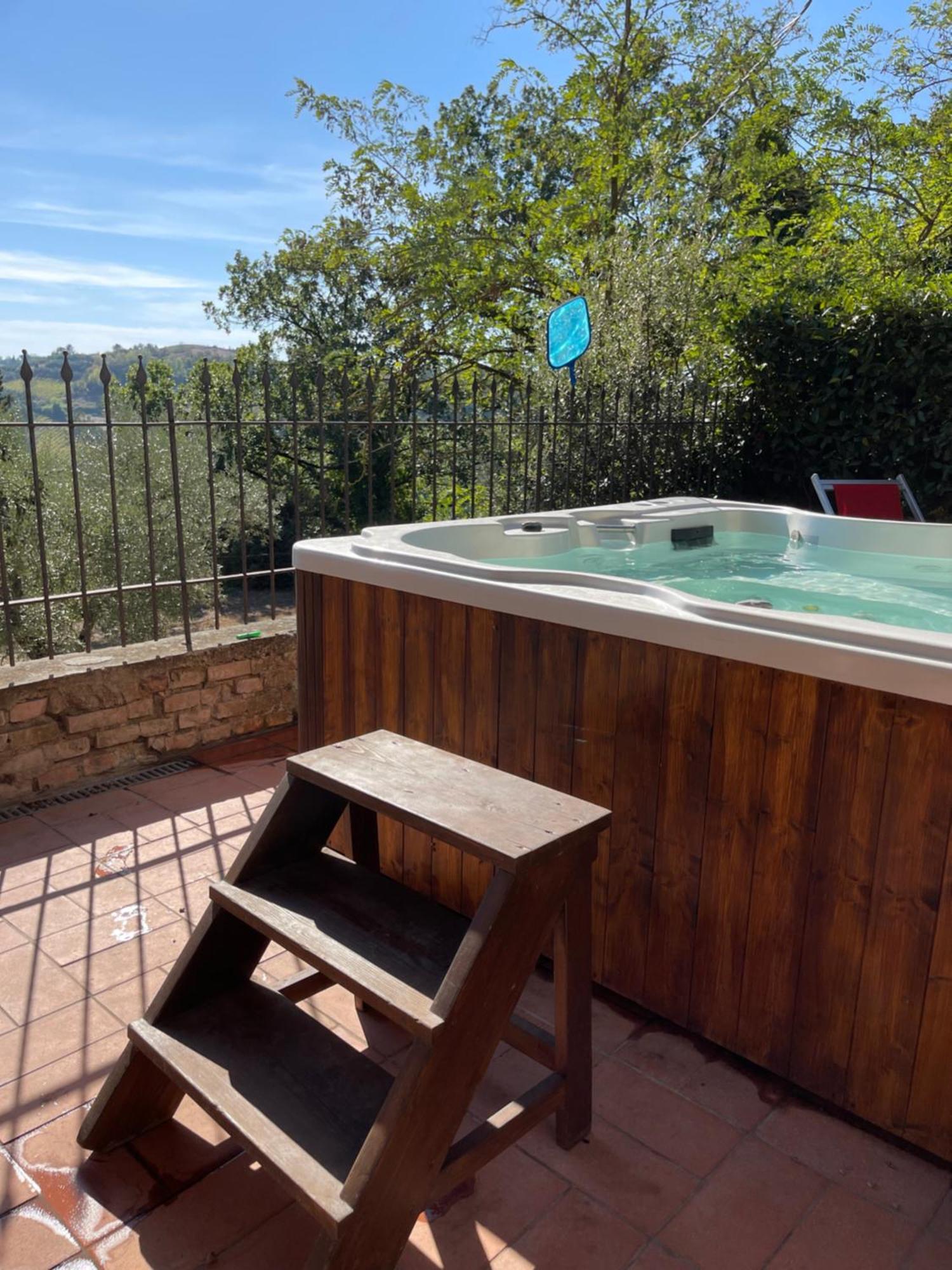 Intero Appartamento Con Private Pool E Jacuzzi Podere Settefrati Montaione Exterior photo
