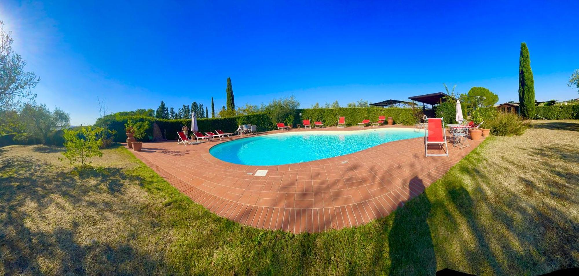 Intero Appartamento Con Private Pool E Jacuzzi Podere Settefrati Montaione Exterior photo